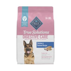 BLUE True Solutions Blissful Belly Digestive Care Adult Dog Dry Food,  Chicken,  24-lb. Bag