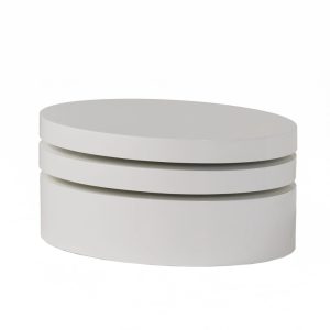 Lagom Small Oval Mod Rotatable Coffee Table