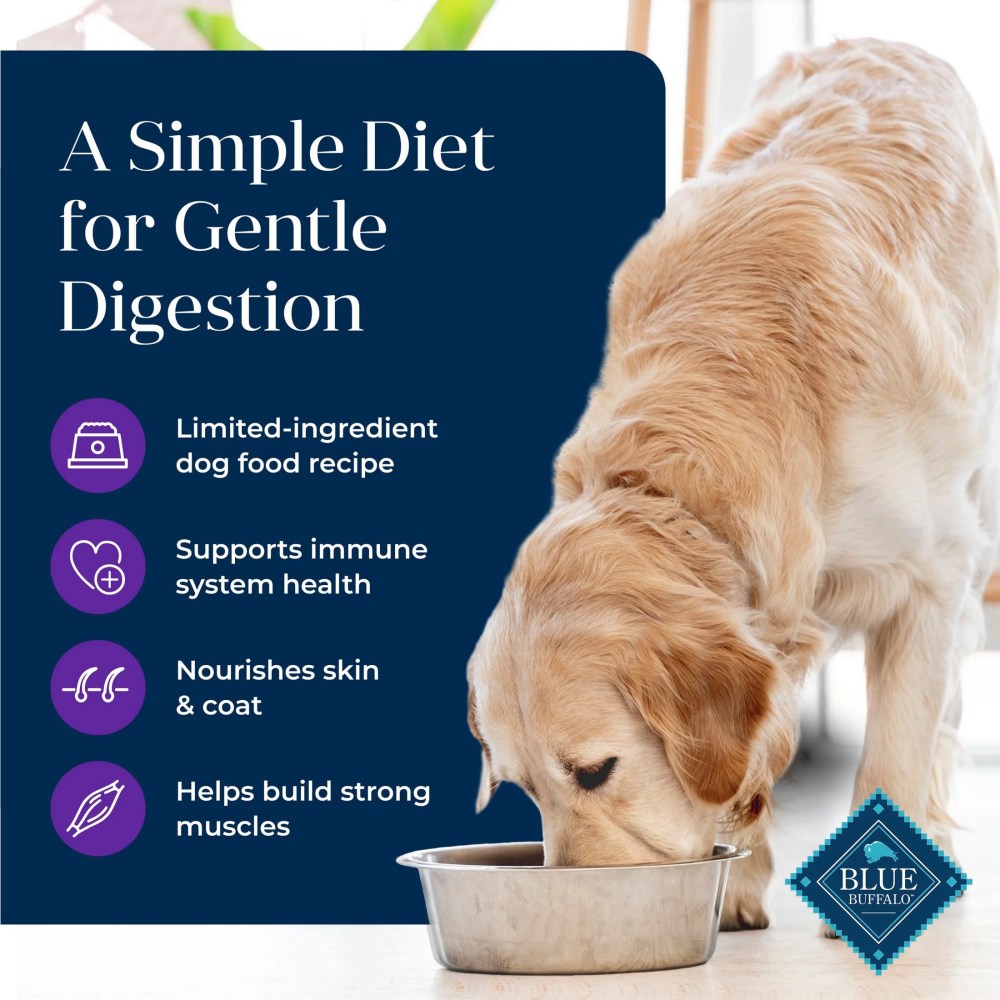 Blue Buffalo Basics Grain Free Adult Dry Dog Food, Turkey, Chicken Free, 24lb Bag - Image 10