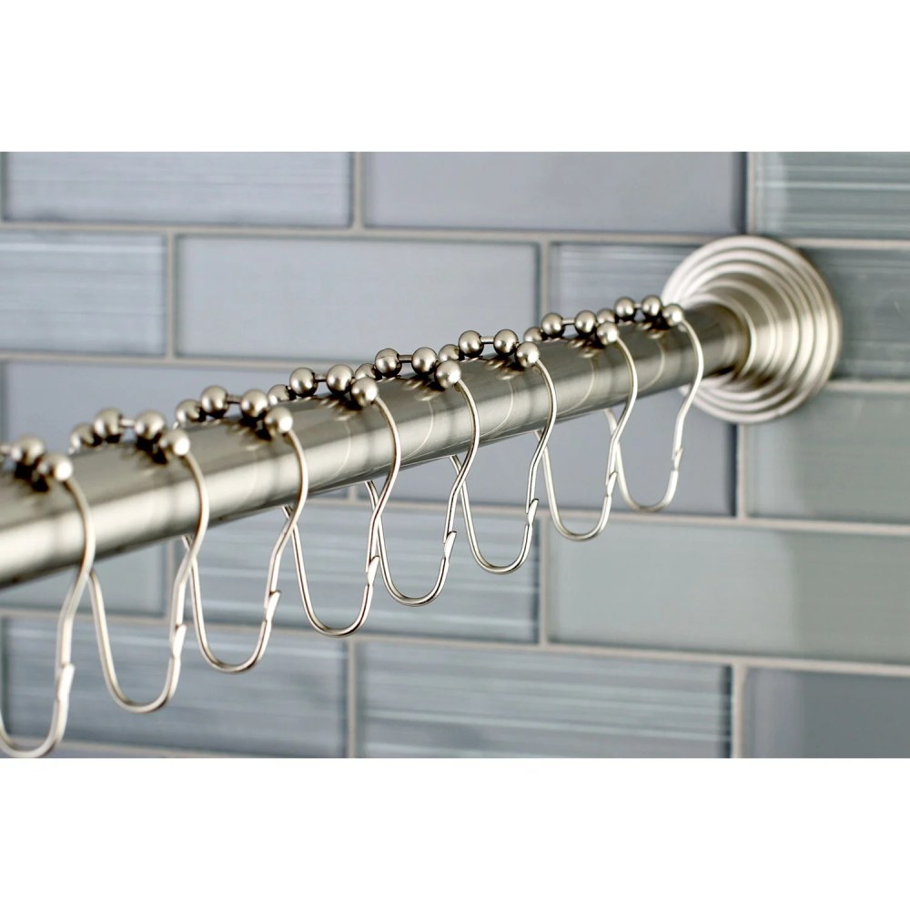 Kingston Brass SCC2715 Adjustable Shower Rod and Shower Ring Set, Oil Rubbed Bronze - Image 5