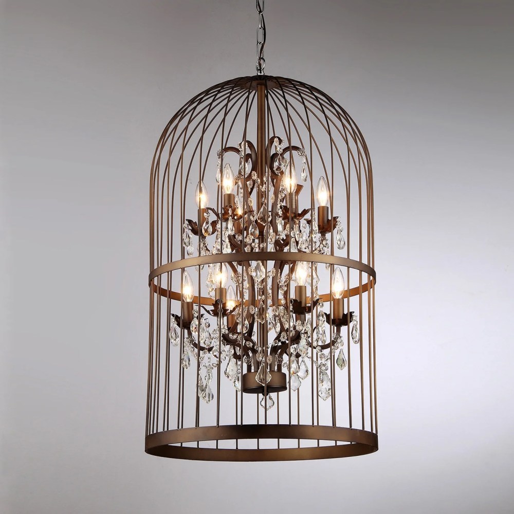 Warehouse of Tiffany Rinee Cage Chandelier - Image 5