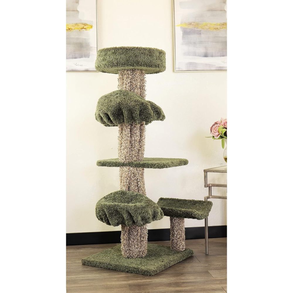 New Cat Condos Cat Tree Scratcher - Unique Condo for Large Cats - Modern Design, Handcrafted in USA - Image 5