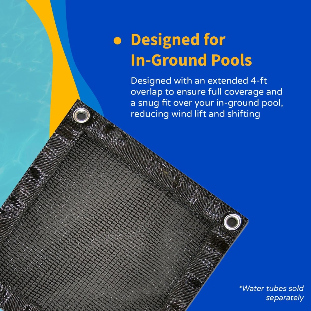Blue Wave 12" x 24" Rectangular Above Ground Leaf Net Pool Cover - Image 3