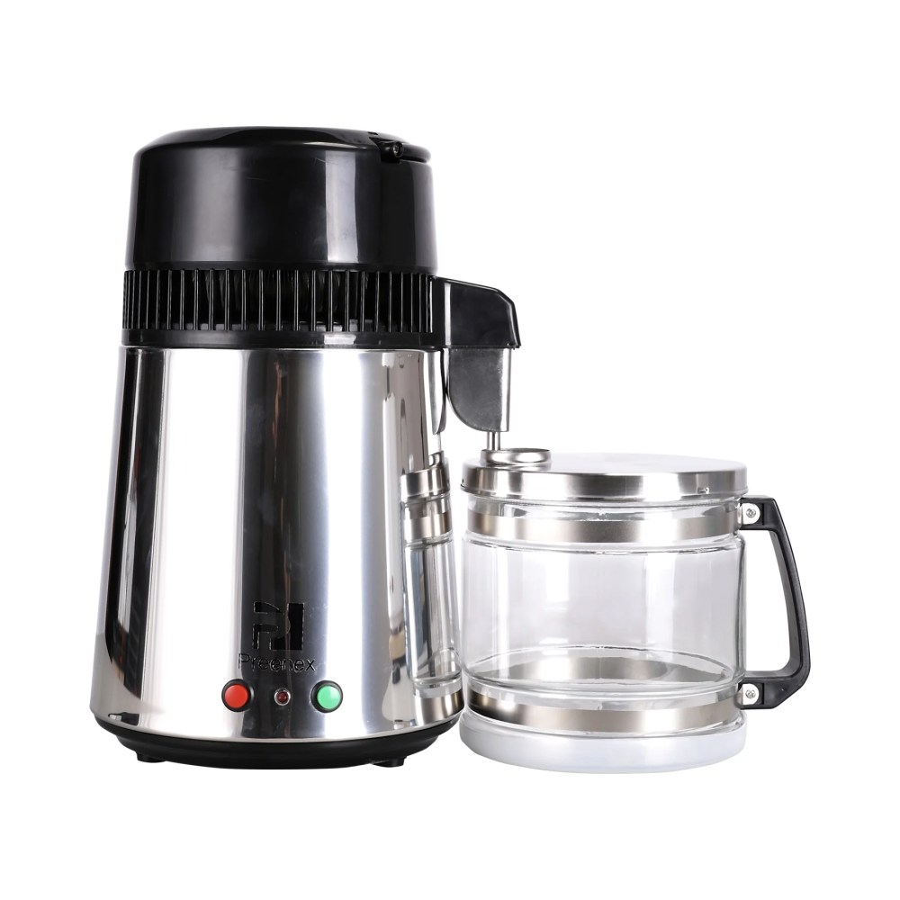 4L Home Water Distiller Purifier Machine Stainless Steel Glass Bottle - Image 6