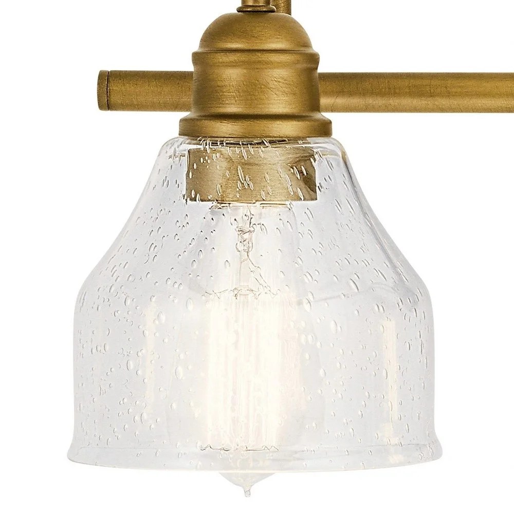 45973NBR Kichler Lighting Avery - 3 Light Bath Vanity Approved for Damp Locations - with Vintage Industrial inspirations - 9.25 inches tall by 24 - Image 10
