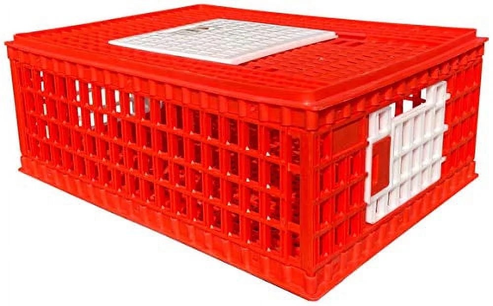 RentACoop Poultry Carrier Crate for Chickens, 29" x 22" x 12", New