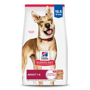 Hill's Science Diet Lamb & Brown Rice Dry Dog Food, 15.5lb Bag