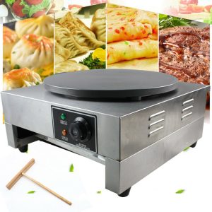 16" 3000W Commercial Crepe Maker Machine Electric Frying Pan Griddle Pancakes