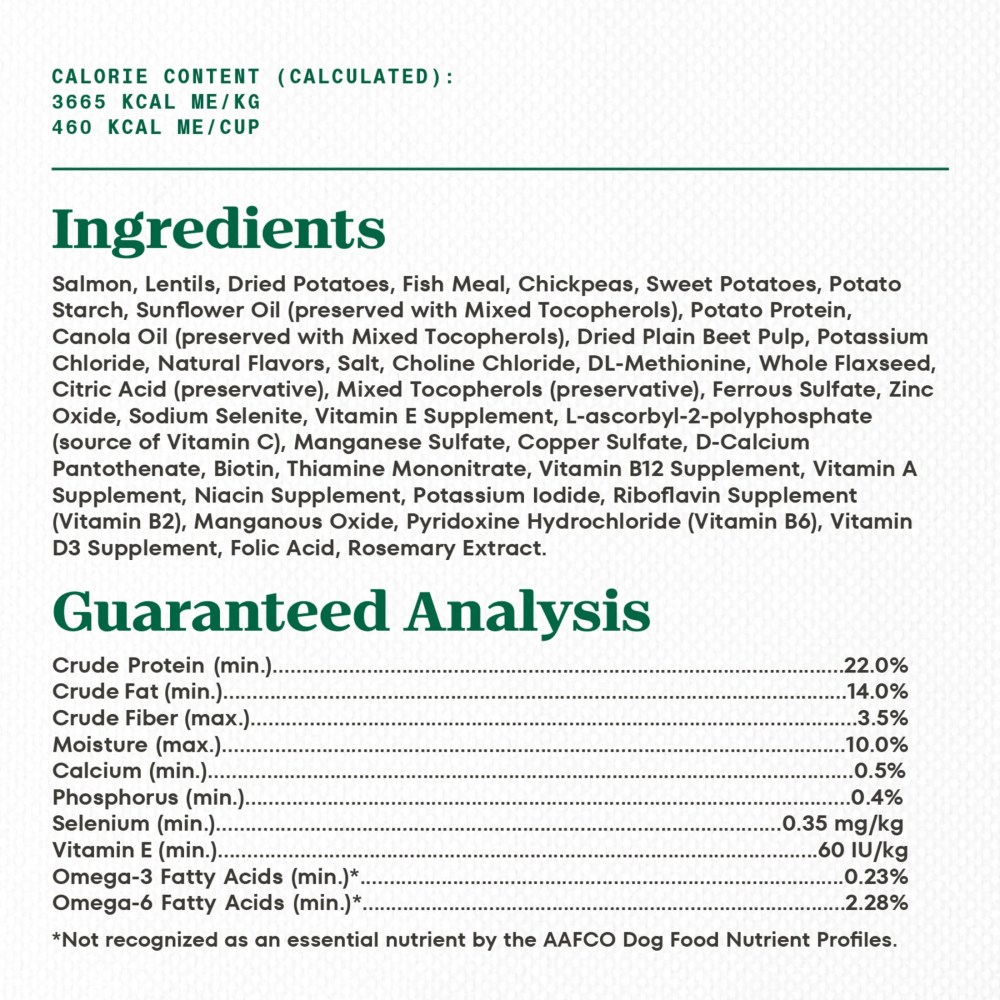 Nutro Limited Ingredient Diet Dry Dog Food, Salmon & Lentils Recipe, 22 lbs. - Image 6