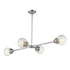 Acclaim Lighting In21222 Portsmith 4 Light 48" Wide Linear Chandelier
