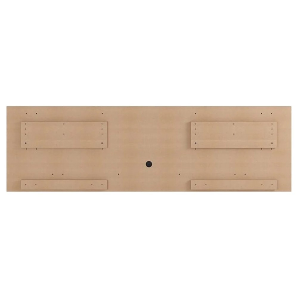Astor 70.86 Modern Floating Entertainment Center 1.0 with Media Shelves in Off White - Image 5