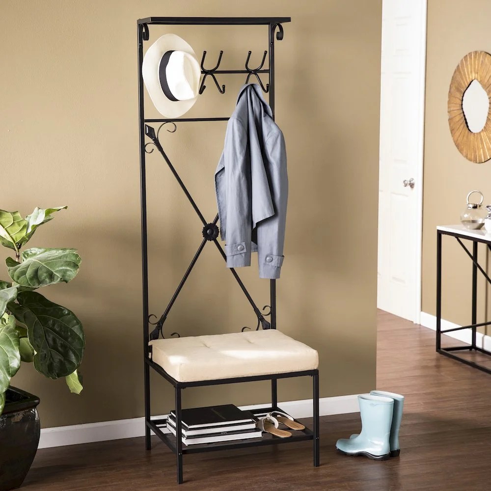 SEI Dovanti Entryway Storage Rack - Image 3