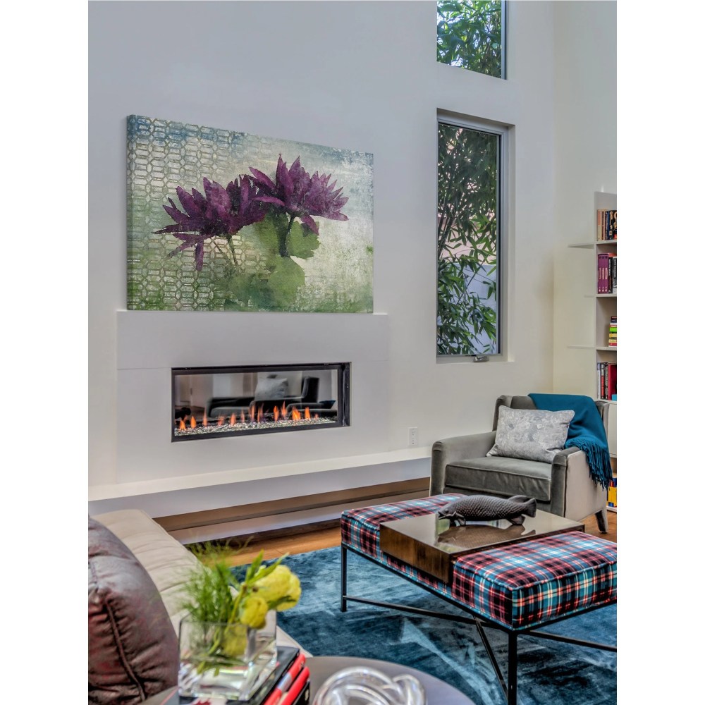 Marmont Hill - "Watercolor Garden 7" by Irena Orlov Painting Print on Wrapped Canvas - Image 4