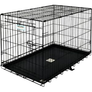 Single Door Fold and Go Crate,  30" x 19" x 21"