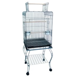 Ymlgroup 20" Open Top Parrot Cage With Stand
