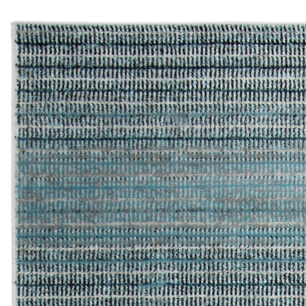 SAFAVIEH Skyler Constantina Striped Area Rug, Blue/Grey, 10" x 14" - Image 3