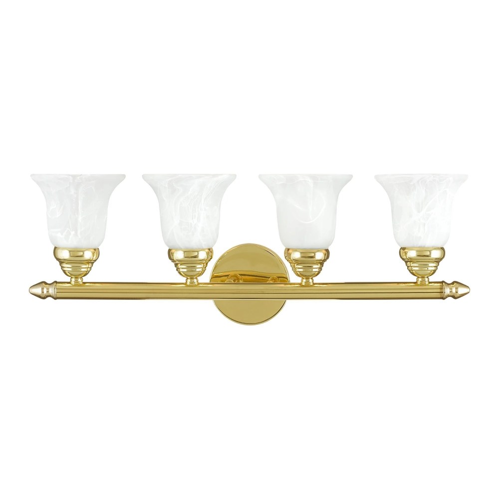 Livex Lighting - Neptune - 4 Light Bath Vanity in Traditional Style - 24 Inches - Image 6