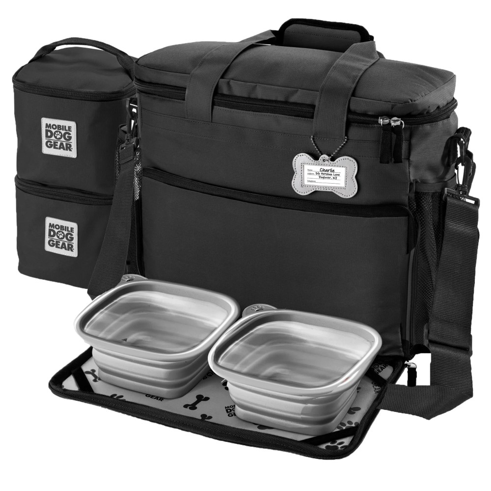 Mobile Dog Gear Week Away Bag, Medium/Large, Black - Image 5