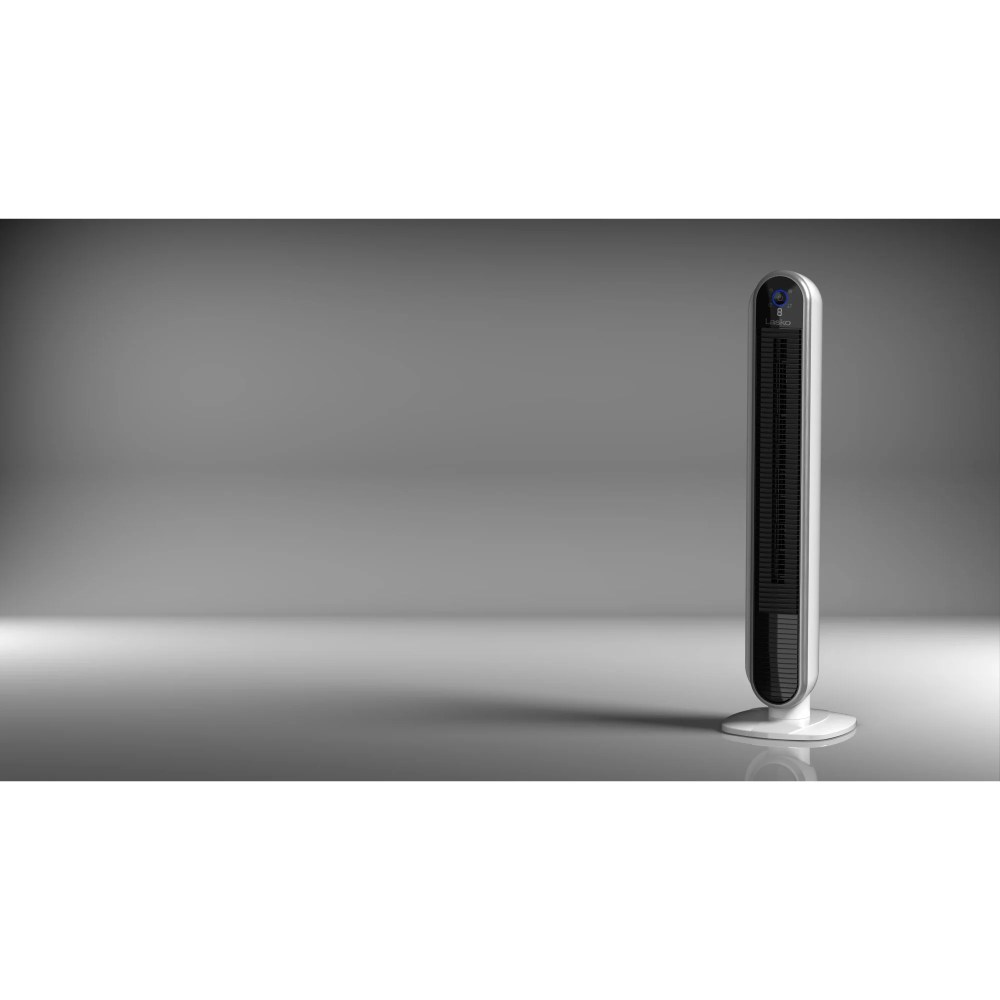 Lasko 40" 5-Speed Smart Tower Fan Powered by Aria, Wi-Fi Connected, Alexa, Google, White, T40735 - Image 11