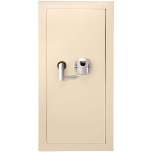 Barska 0.82 Cubic Ft Beige Color Large Biometric Wall Safe