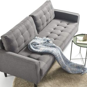 Zinus Benton 75" Sofa Couch,Dark Grey
