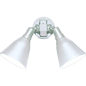 Two-Light Adjustable Swivel Flood Light