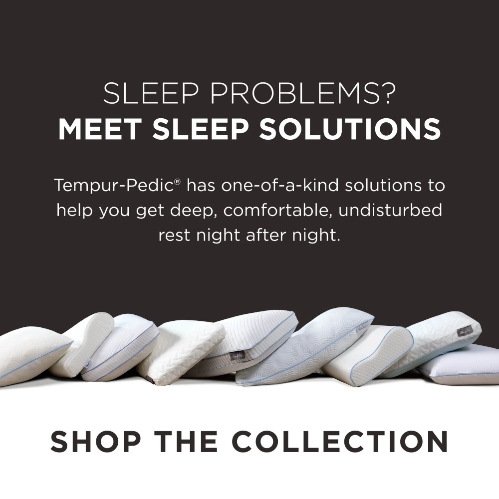 Tempur-Pedic Tempur-Ergo Memory Foam Neck Pillow, Medium Profile - Image 2