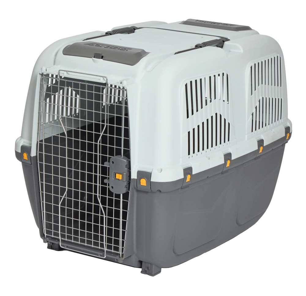 MidWest Homes for Pets Skudo 42'' Plastic Carrier, Ideal for Large Dogs with a Weight of 71-90 Lb