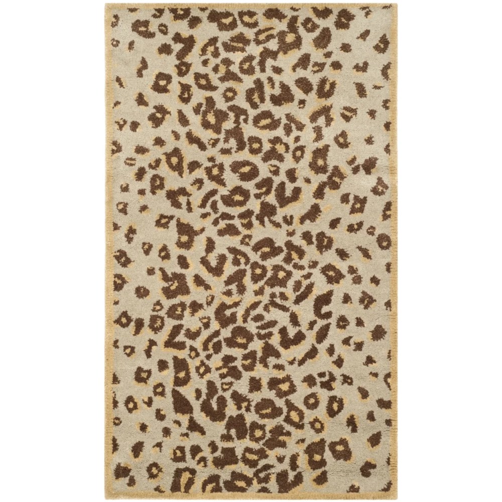SAFAVIEH Martha Stewart Kalahari Spotted Area Rug, Horizon Sandbeige, 9" x 12" - Image 4