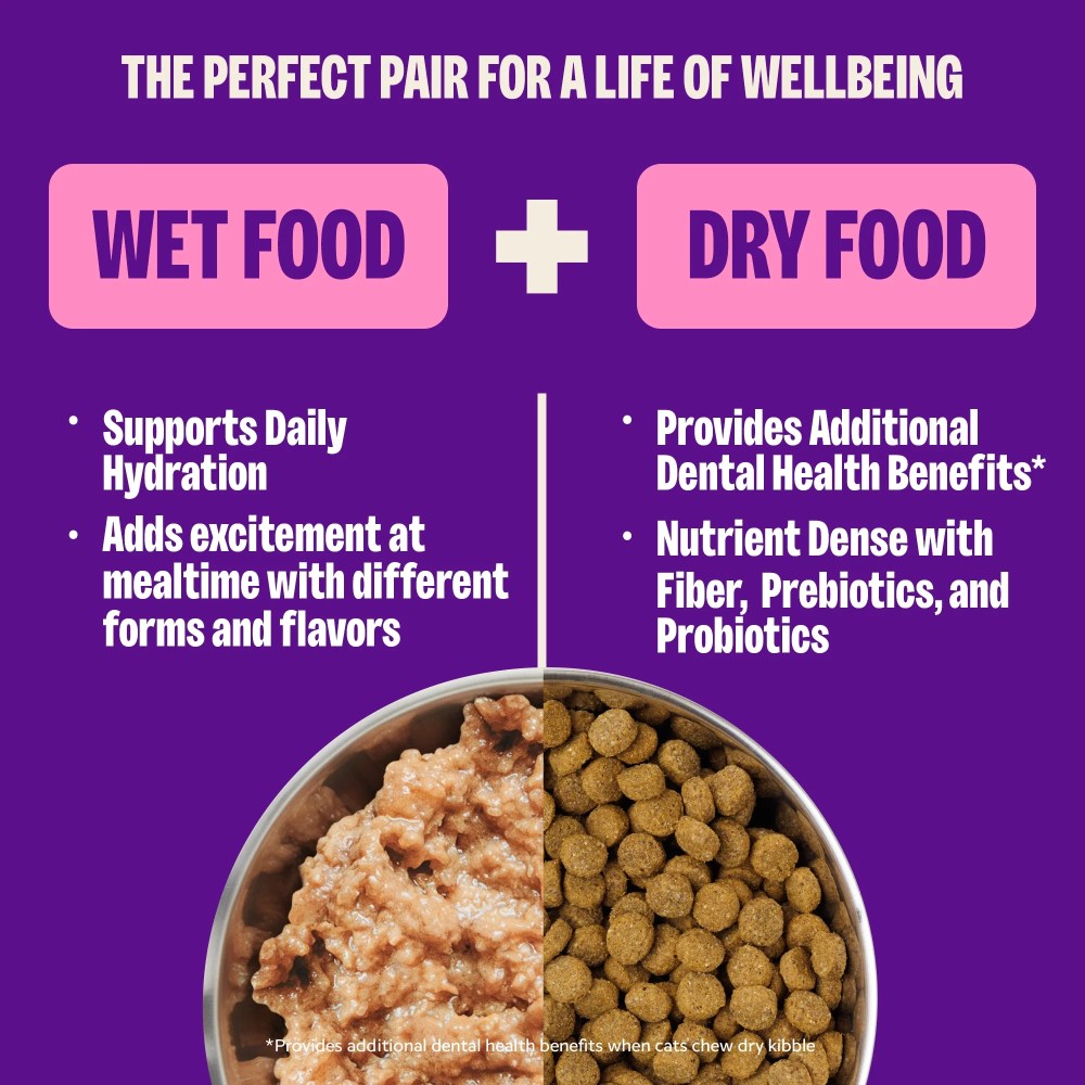 Wellness Complete Health Morsels Adult Canned Wet Cat Food, Natural, Protein Rich, Grain Free, Turkey Dinner Recipe, 5.5 oz, Pack of 24 Cans - Image 5