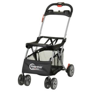 Baby Trend Snap-N-Go Universal Single Car Seat Carrier Stroller, Black