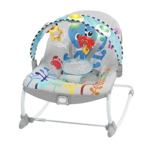 Baby Einstein Ocean Explorers Kick to It Opus Musical Infant to Toddler Rocker, Ages 0 Months