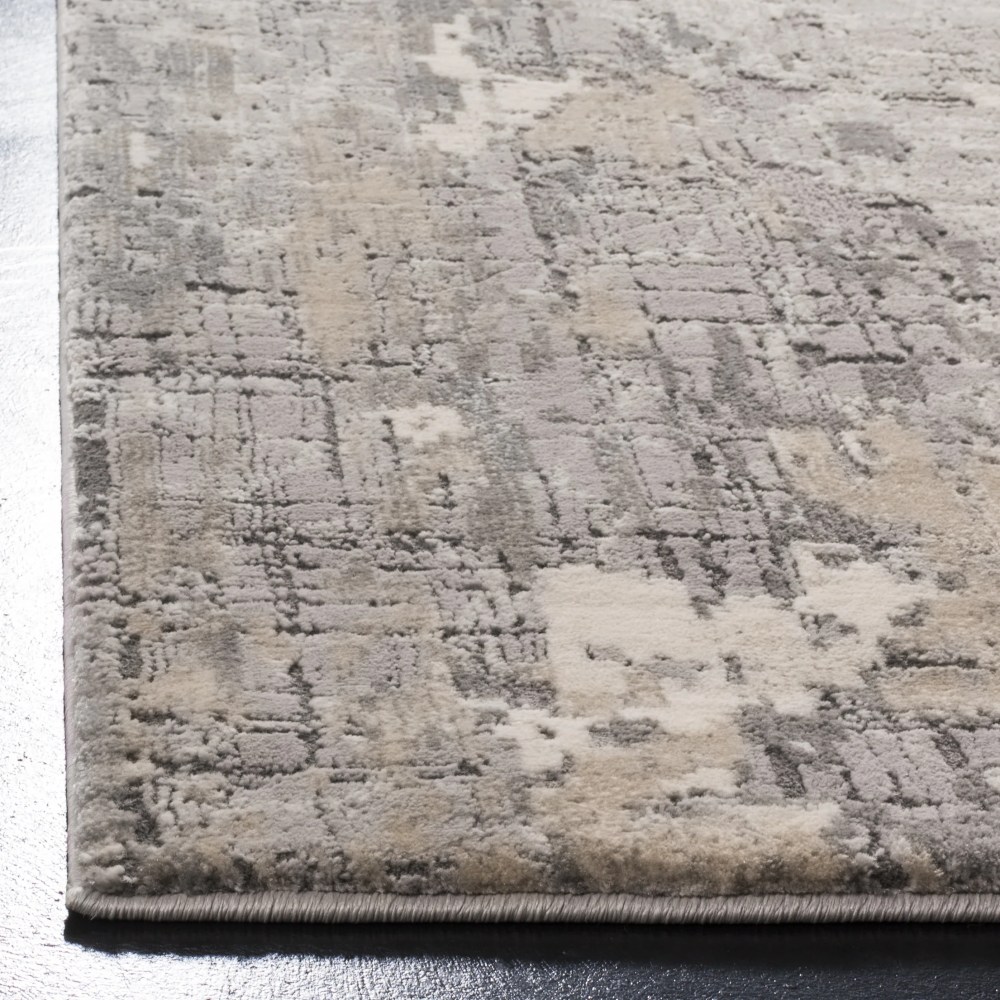 SAFAVIEH Meadow Bairre Camouflage Area Rug, Grey, 5'3" x 7'6" - Image 5