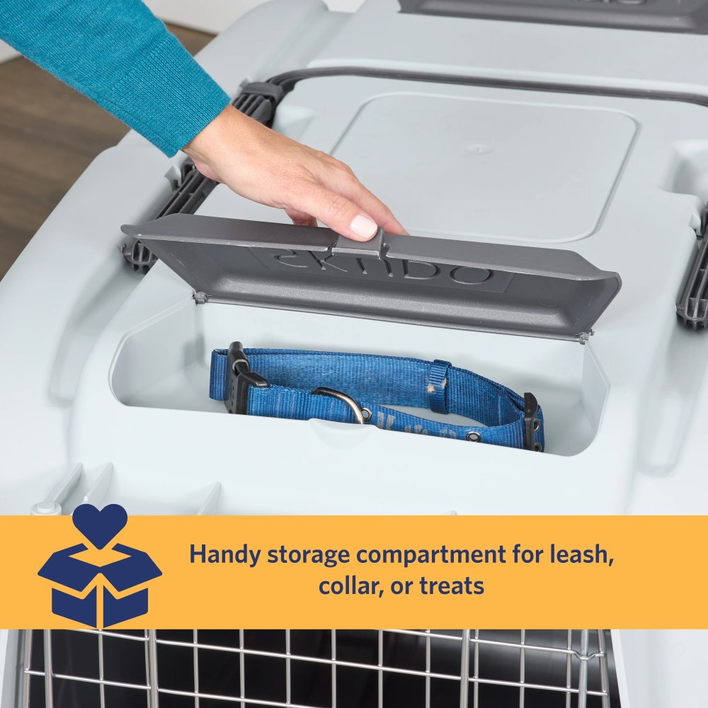 MidWest Homes for Pets Skudo 42'' Plastic Carrier, Ideal for Large Dogs with a Weight of 71-90 Lb - Image 6