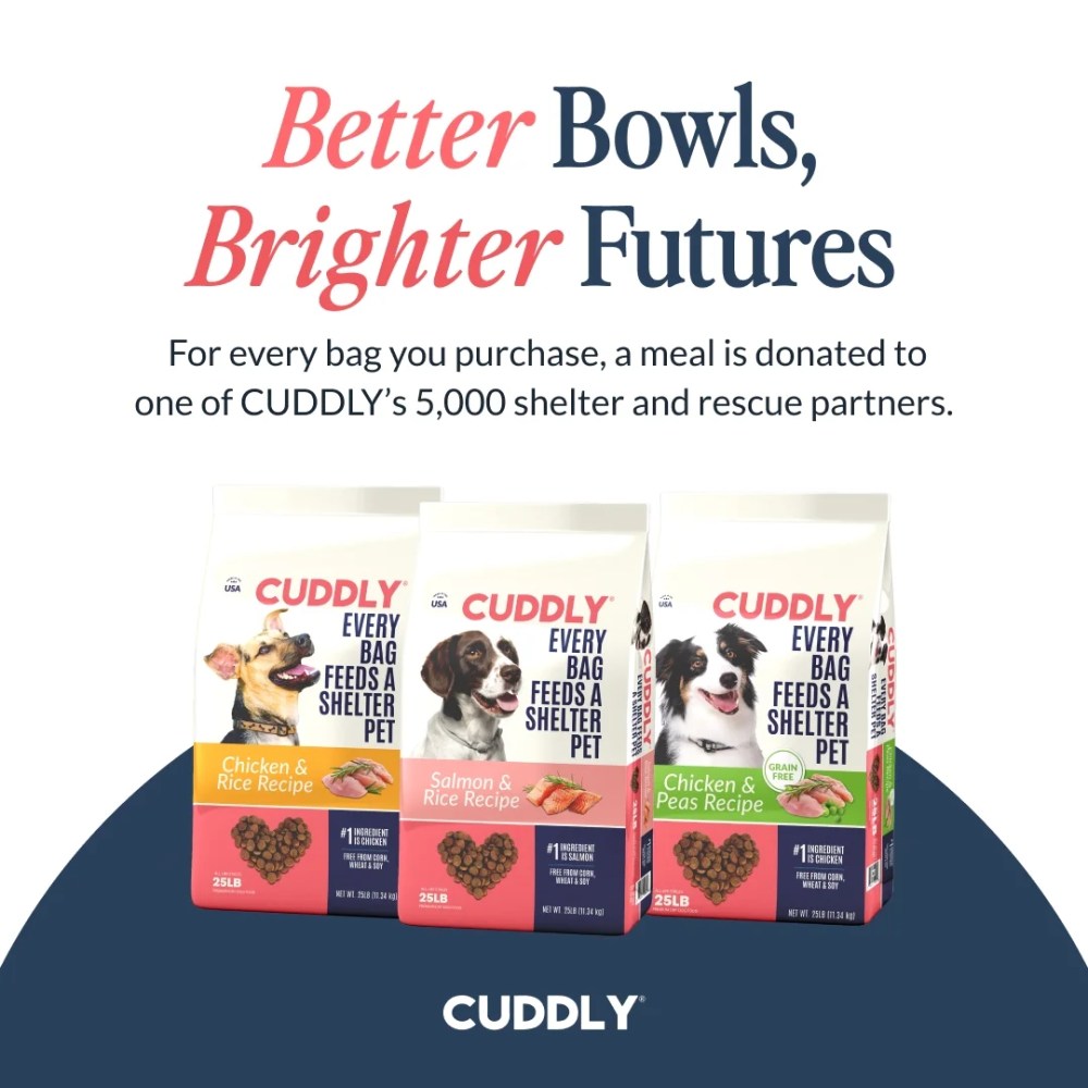 CUDDLY Dry Dog Food, Salmon and Rice, 25 lb Bag - Image 10