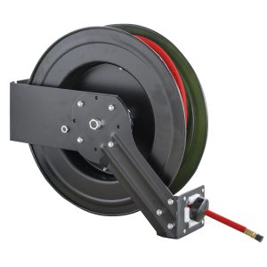 Black Bull 50 Foot Retractable Air Hose Reel with Auto Rewind