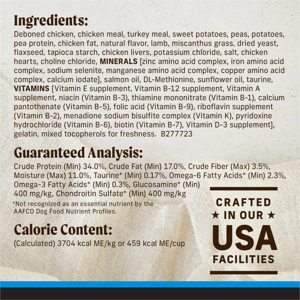 Merrick Backcountry Grain Free Dry Adult Dog Food, Kibble With Freeze Dried Raw Pieces, Large Breed Recipe, 20.0 lb. Bag - Image 9