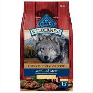 Blue Buffalo Wilderness Rocky Mountain Recipe Healthy Weight Dry Dog Food,  Red Meat,  28-lb