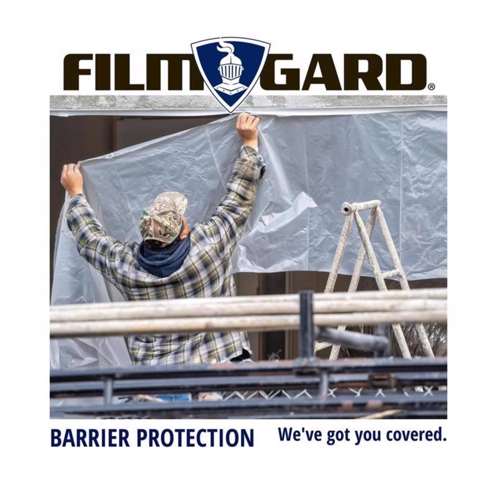 Film-Gard Plastic Sheeting 6 mil X 20 ft. W X 100 ft. L Polyethylene Clear 1 pk - Image 6