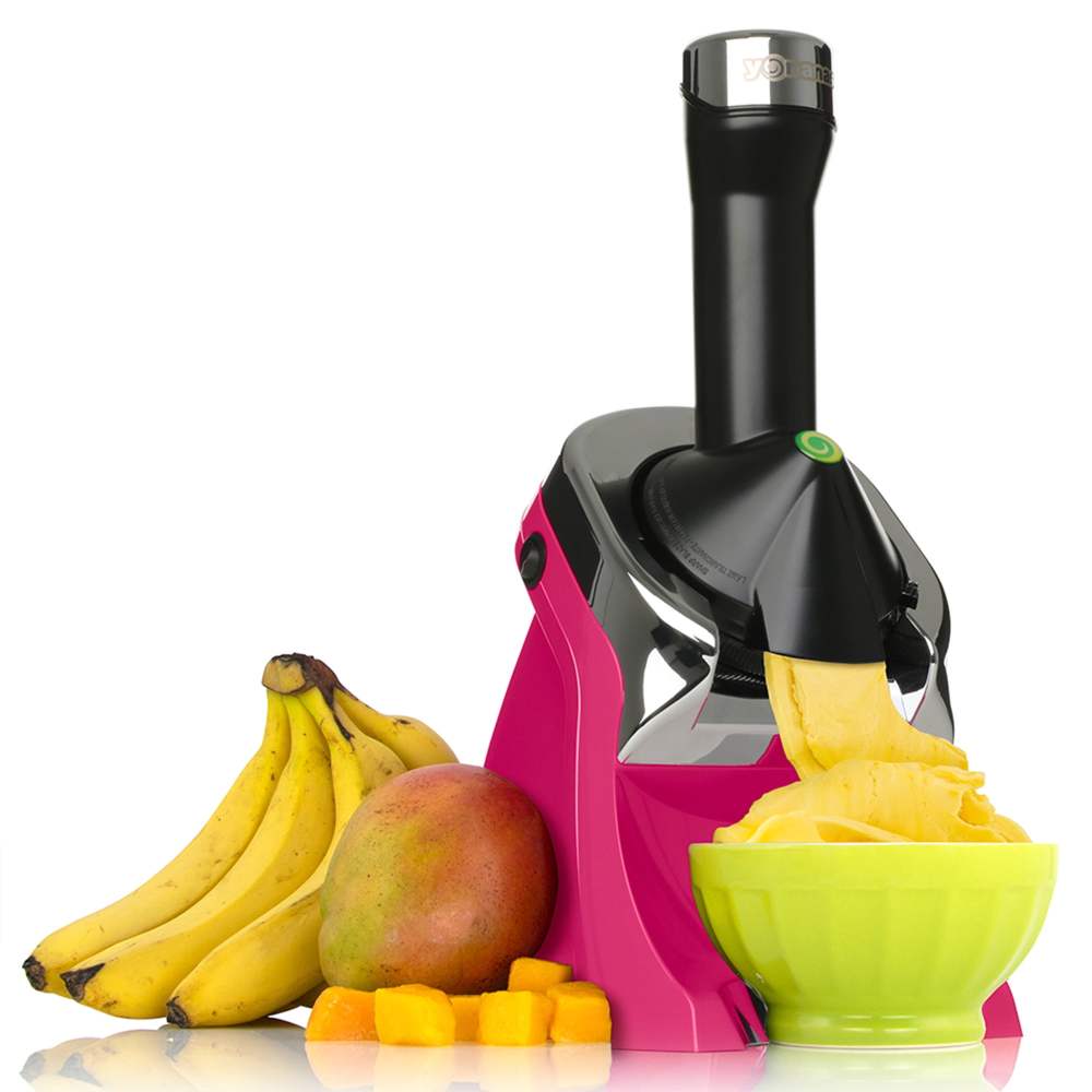 Yonanas Deluxe Frozen Dessert Maker,Hot Pink