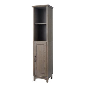 Teamson Home Russell Freestanding Mixed Storage Linen Tower