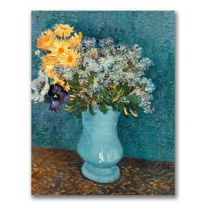 Trademark Fine Art "Vase of Flowers" Canvas Wall Art by Vincent van Gogh
