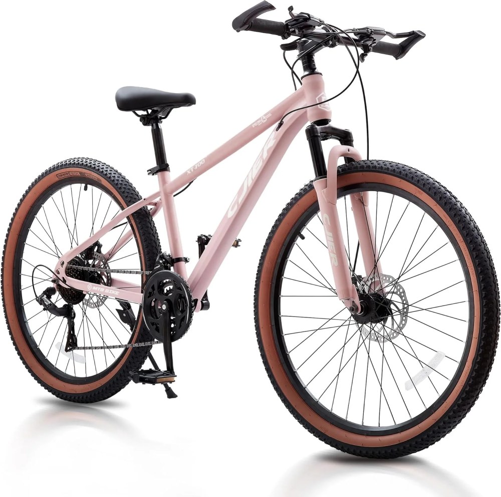 20 inch Kids Mountain Bike, DEYGIA 21 Speed MTB with Internal Cable Routing, Suspension Fork, Dual Disc Brakes - 2.125" Tires, Easy Assembly