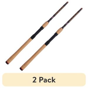 (2 pack) PENN Squadron III Inshore Spinning Rod,  7'6" Medium Fishing Rod