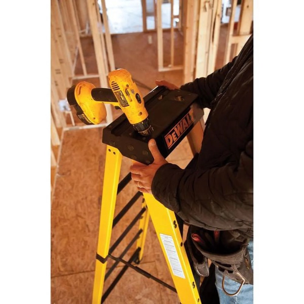 DeWalt 8-Foot Fiberglass Step Ladder, 500-Pound Load Capacity, Type IAA, DXL3810-08 - Image 7