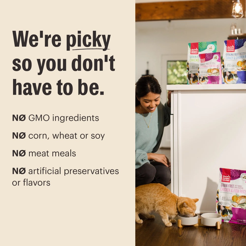 The Honest Kitchen Human Grade Dry Dog Food Whole Food Clusters Grain Free Chicken Dry Cat Food, 10 lb Bag - Image 5