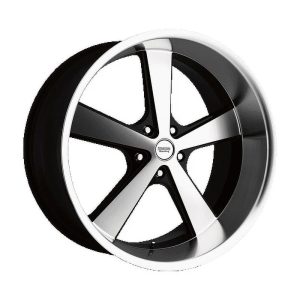 American Racing Vintage Aluminum Rim VN701 NOVA 22X11in Gloss Black Machined Finish,  VN70122150318