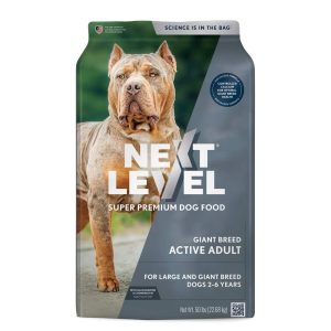 Next Level,  Giant Breed Active Adult,  Dry Dog Food,  50 lbs