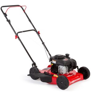 Hyper Tough 20" 125cc Gas Powered Walk-Behind Push Lawn Mower with Briggs & Stratton Engine,  Red