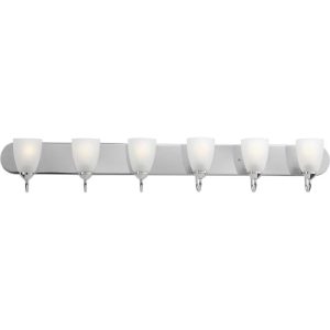 Progress Lighting - Six Light Bath - Gather - 6 Light in Transitional and
